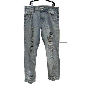 Women’s avec les filles jeans Size 28 Distressed Denim Pants‎